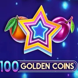 100 Golden Coins by Amusnet Interactive, showcased at millioner-casinos.com – game logo