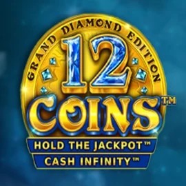 12 Coins Grand Diamond Edition slot visual from Wazdan available on millioner-casinos.com