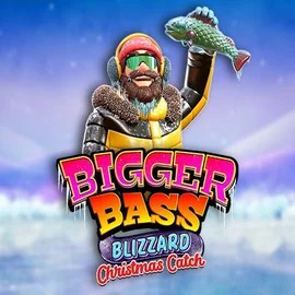 Bigger Bass Blizzard Christmas Catch by Pragmatic Play, showcased at millioner-casinos.com – game logo