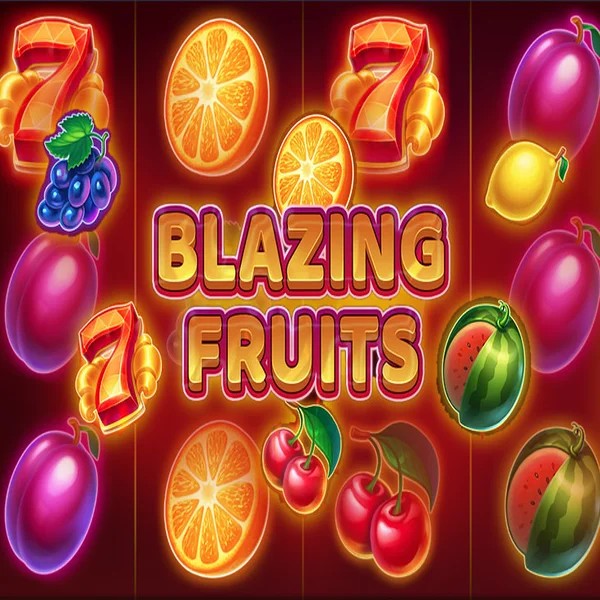 Blazing Fruits game by Inbet Games – logo hosted on Millioner Casino
