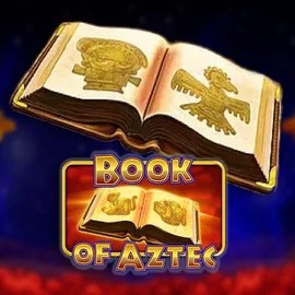 Book of Aztec logo by Amatic Industries at Millioner Casino