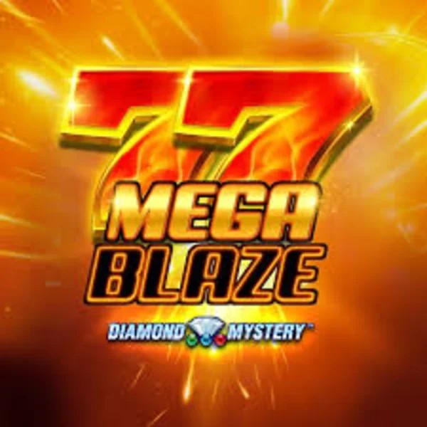 Diamond Mystery Mega Blaze by Greentube, showcased at millioner-casinos.com – game logo