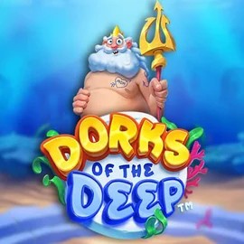 Dorks of the Deep logo by Hacksaw Gaming at Millioner Casino