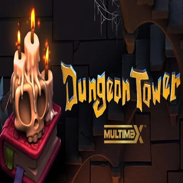 Official Slots logo: Dungeon Tower by Peter & Sons at Millioner Casino