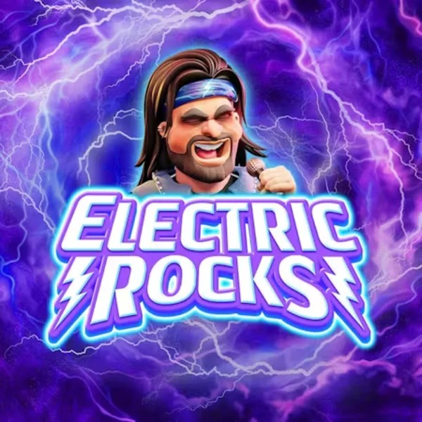Electric Rocks by Inspired Gaming, showcased at millioner-casinos.com – game logo