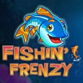 Fishin Frenzy logo – Slots by Blueprint Gaming at Millioner Casino