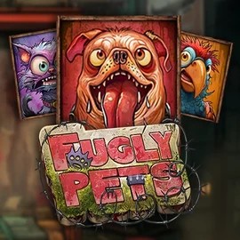 Fugly Pets slot icon by Stakelogic, available at Millioner Casino