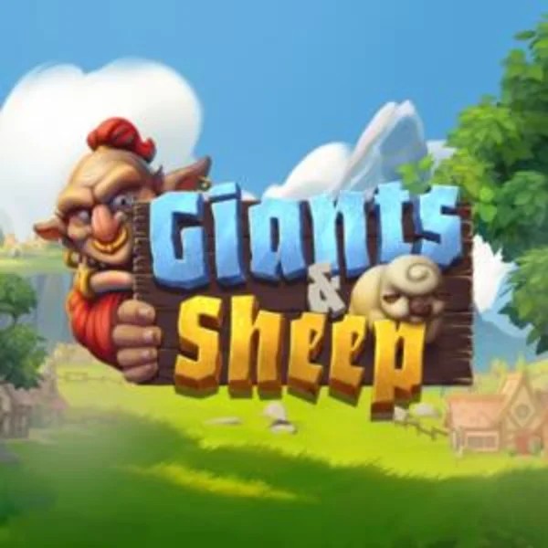 Giants and Sheep slot visual from Relax Gaming available on millioner-casinos.com