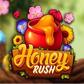 Honey Rush slot logo by Play'n GO at Millioner Casino