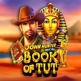 John Hunter and the Book of Tut slot logo by Pragmatic Play at Millioner Casino