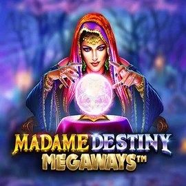 Madame Destiny Megaways casino game by Pragmatic Play – featured logo at Millioner Casino