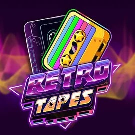 Retro Tapes logo – Slots by Push Gaming at Millioner Casino