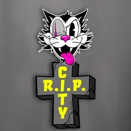 Slots logo of RIP City from Hacksaw Gaming at Millioner Casino