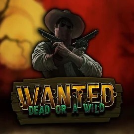 Wanted Dead or a Wild by Hacksaw Gaming, showcased at millioner-casinos.com – game logo